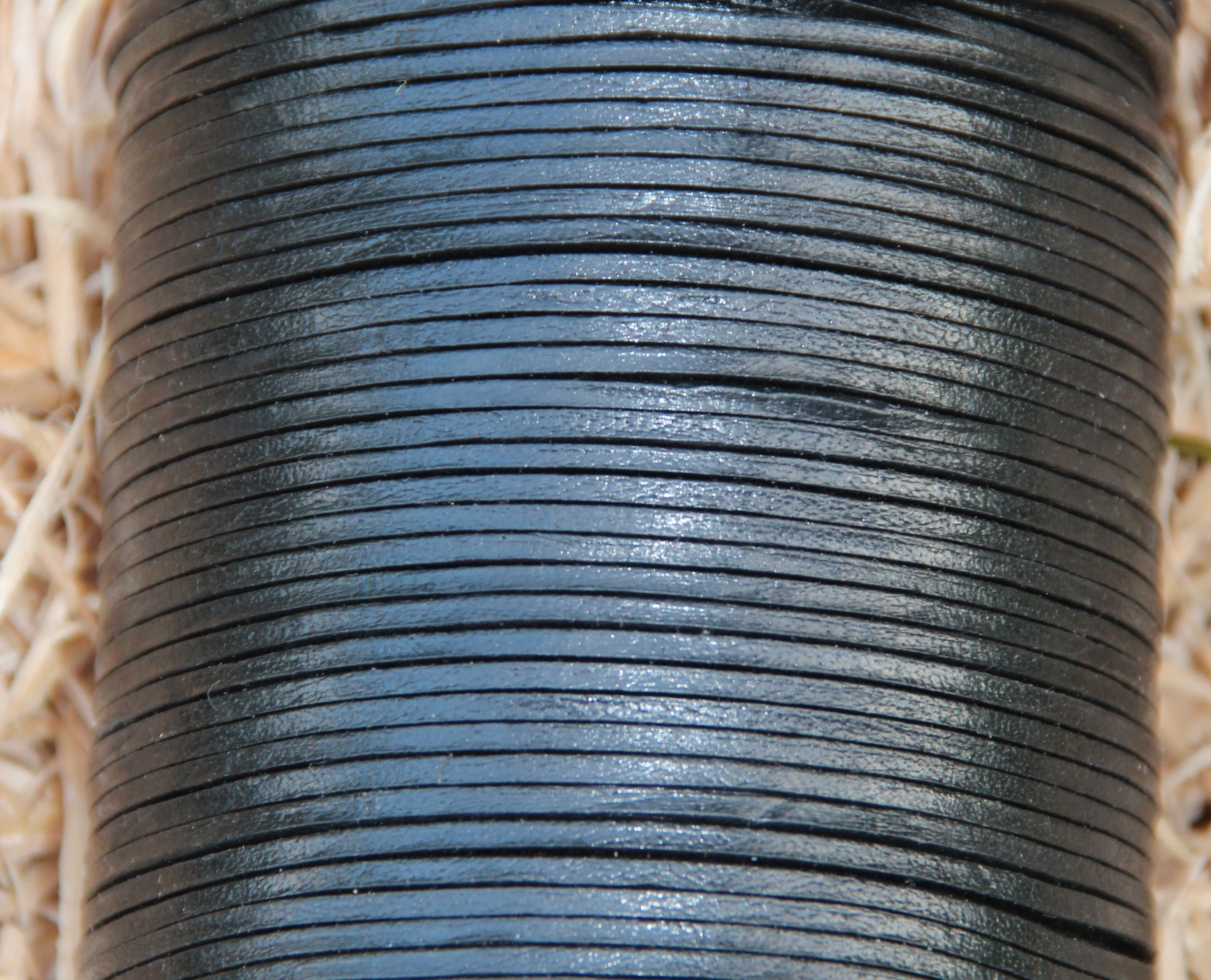schwarz eckig Rolle